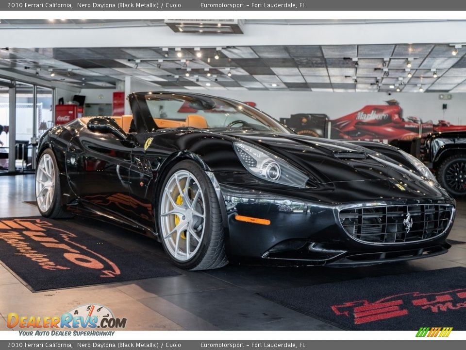 2010 Ferrari California Nero Daytona (Black Metallic) / Cuoio Photo #20