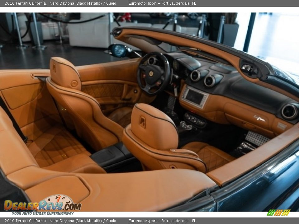 2010 Ferrari California Nero Daytona (Black Metallic) / Cuoio Photo #22