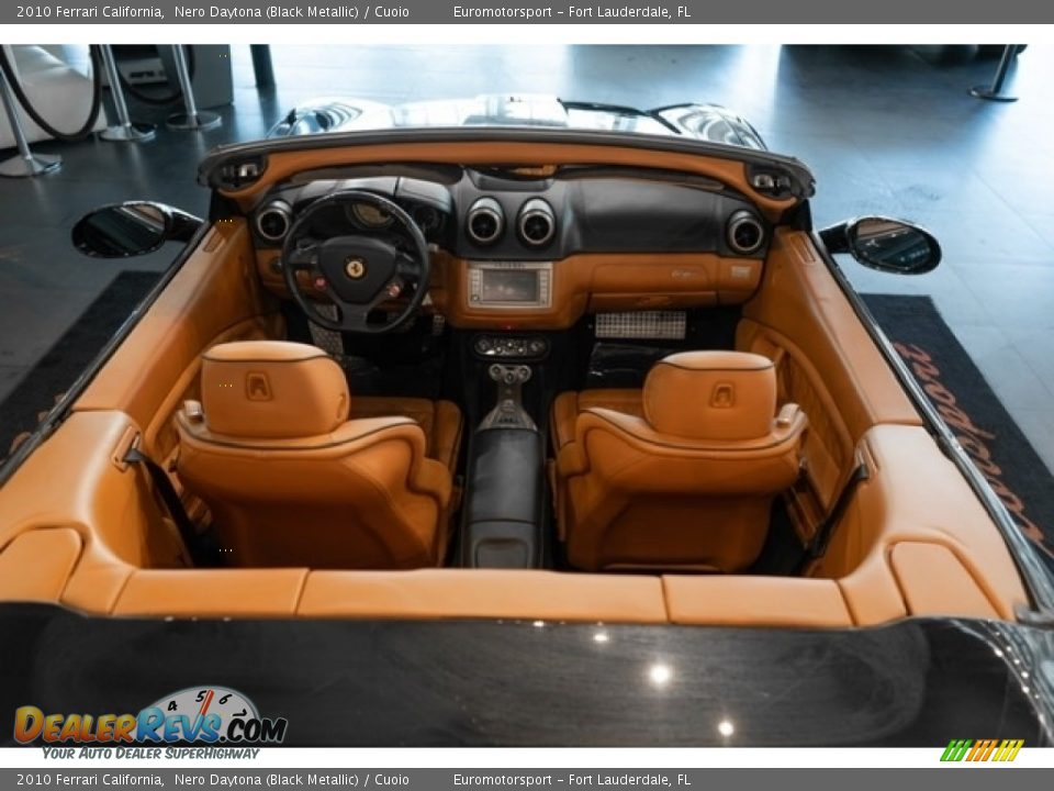 2010 Ferrari California Nero Daytona (Black Metallic) / Cuoio Photo #23