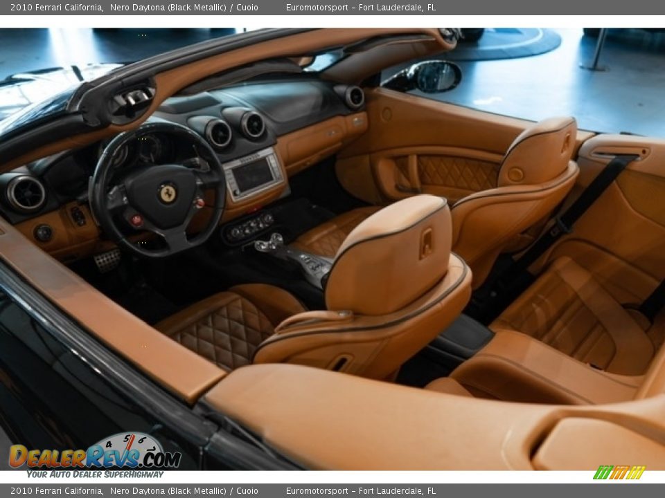2010 Ferrari California Nero Daytona (Black Metallic) / Cuoio Photo #24