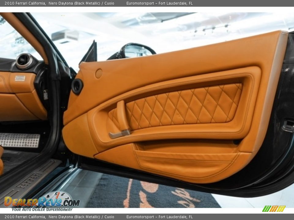 2010 Ferrari California Nero Daytona (Black Metallic) / Cuoio Photo #26