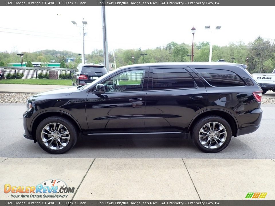 2020 Dodge Durango GT AWD DB Black / Black Photo #6