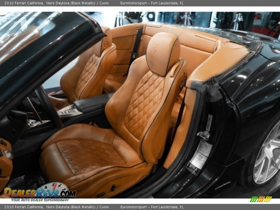 2010 Ferrari California Nero Daytona (Black Metallic) / Cuoio Photo #27
