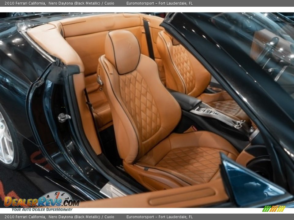 2010 Ferrari California Nero Daytona (Black Metallic) / Cuoio Photo #28