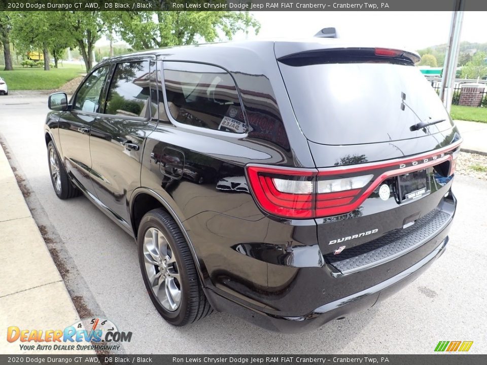 2020 Dodge Durango GT AWD DB Black / Black Photo #7