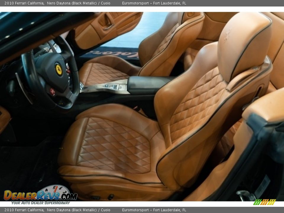 2010 Ferrari California Nero Daytona (Black Metallic) / Cuoio Photo #30