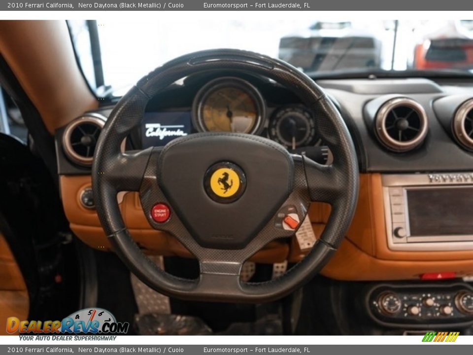 2010 Ferrari California Nero Daytona (Black Metallic) / Cuoio Photo #31