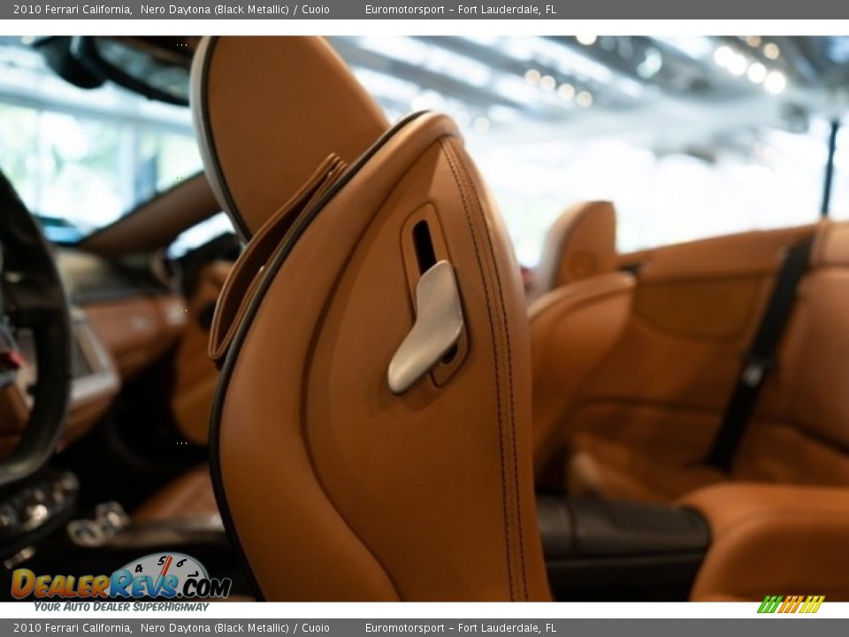 2010 Ferrari California Nero Daytona (Black Metallic) / Cuoio Photo #37