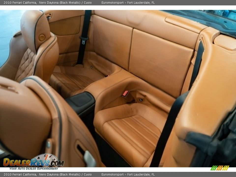2010 Ferrari California Nero Daytona (Black Metallic) / Cuoio Photo #38