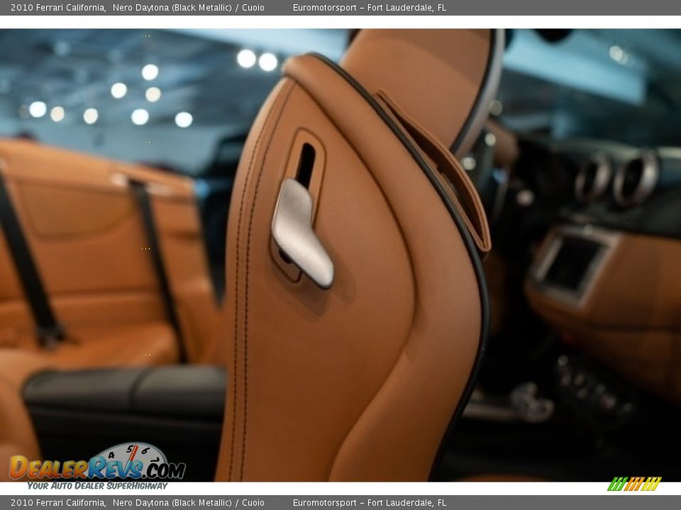 2010 Ferrari California Nero Daytona (Black Metallic) / Cuoio Photo #39