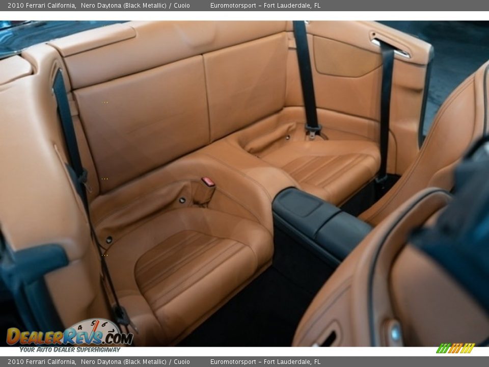 2010 Ferrari California Nero Daytona (Black Metallic) / Cuoio Photo #40