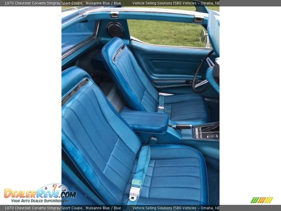 Front Seat of 1970 Chevrolet Corvette Stingray Sport Coupe Photo #10