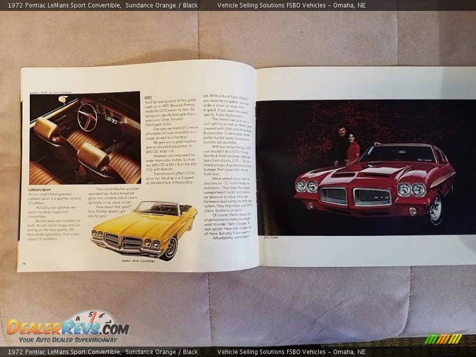 Books/Manuals of 1972 Pontiac LeMans Sport Convertible Photo #31