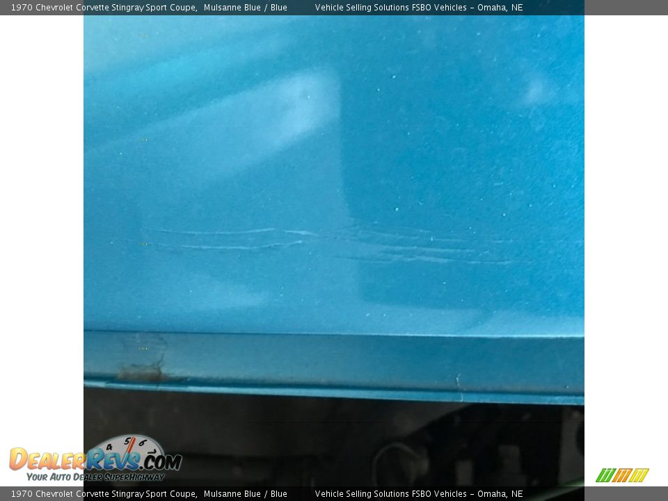 1970 Chevrolet Corvette Stingray Sport Coupe Mulsanne Blue / Blue Photo #19