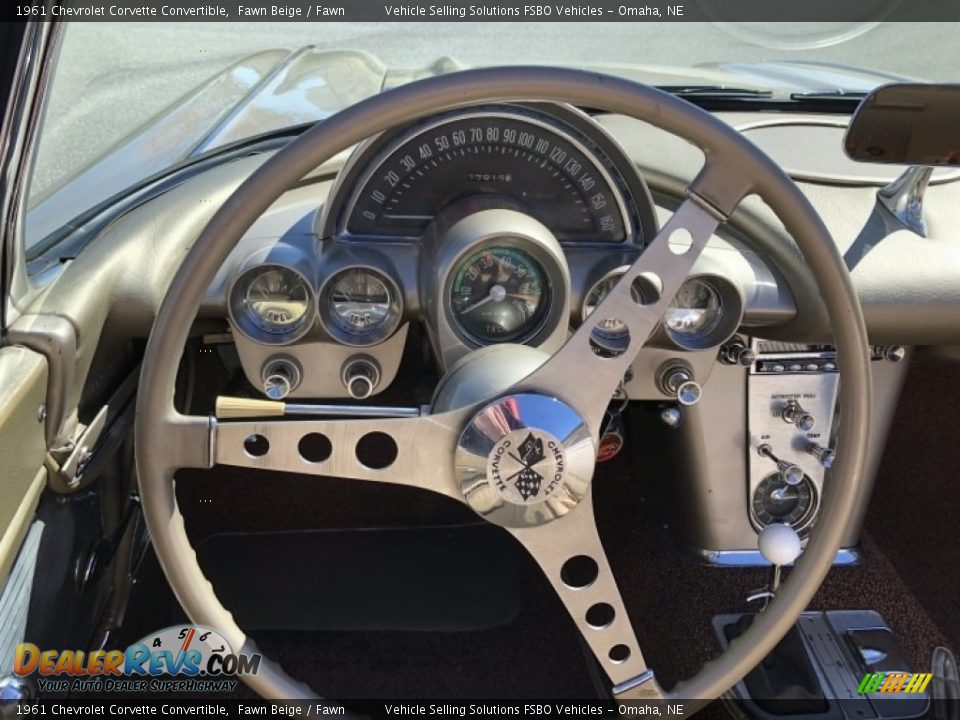 1961 Chevrolet Corvette Convertible Steering Wheel Photo #2