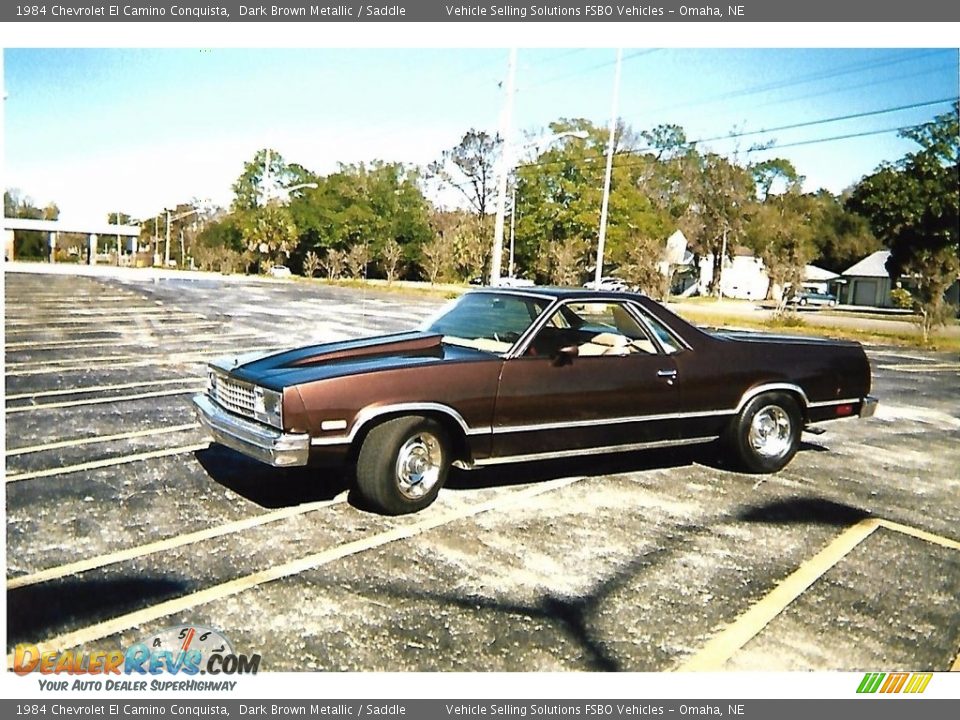 Dark Brown Metallic 1984 Chevrolet El Camino Conquista Photo #1