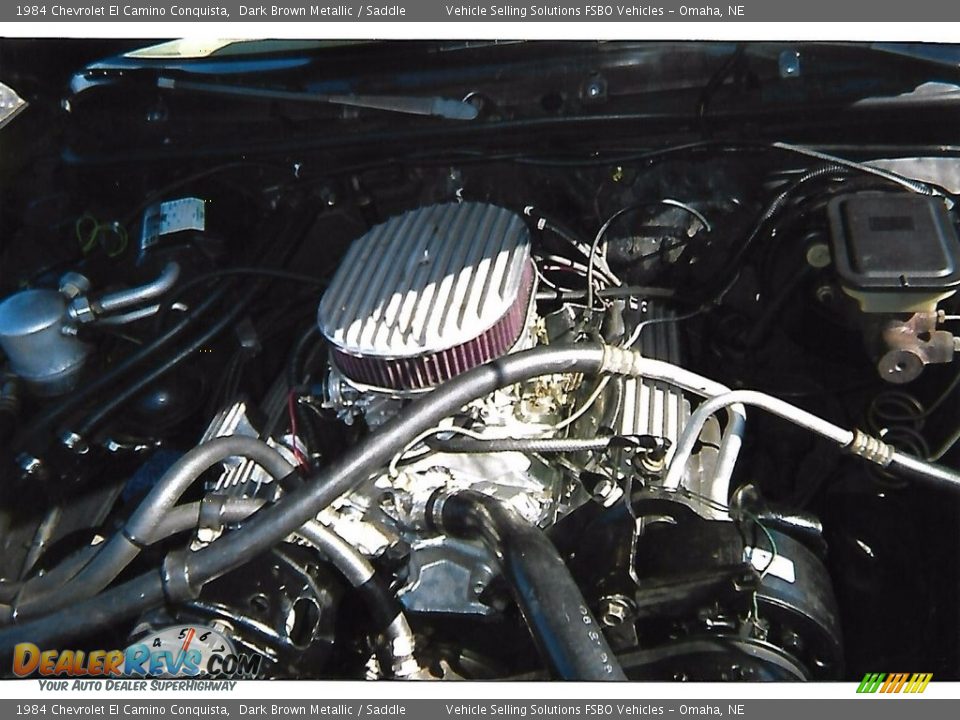 1984 Chevrolet El Camino Conquista Dark Brown Metallic / Saddle Photo #4