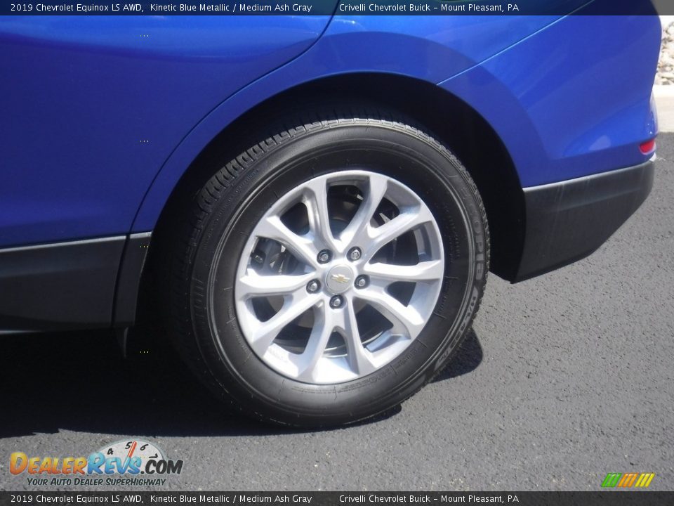 2019 Chevrolet Equinox LS AWD Kinetic Blue Metallic / Medium Ash Gray Photo #3