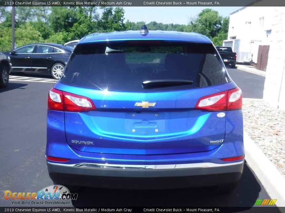 2019 Chevrolet Equinox LS AWD Kinetic Blue Metallic / Medium Ash Gray Photo #7