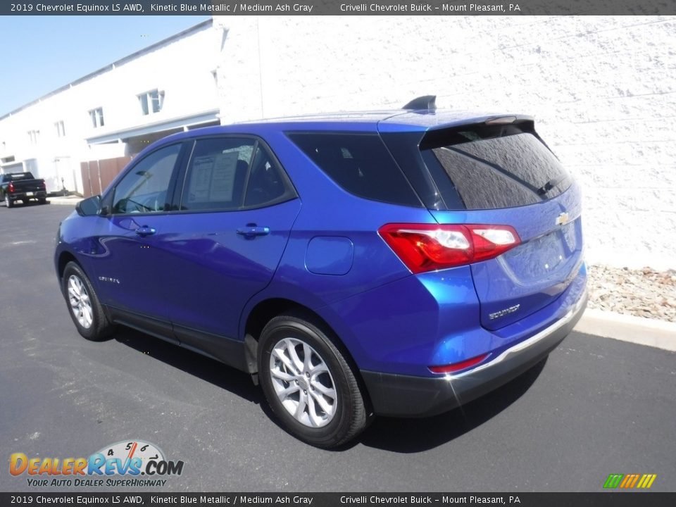 2019 Chevrolet Equinox LS AWD Kinetic Blue Metallic / Medium Ash Gray Photo #9