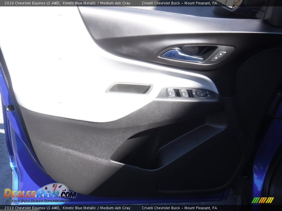 2019 Chevrolet Equinox LS AWD Kinetic Blue Metallic / Medium Ash Gray Photo #11
