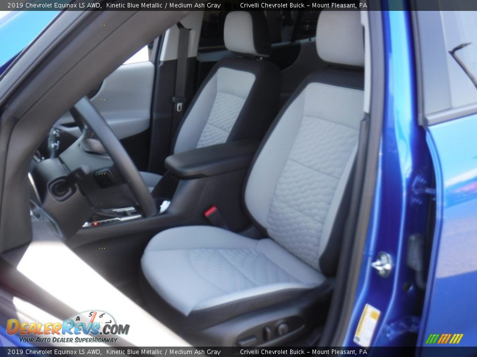 2019 Chevrolet Equinox LS AWD Kinetic Blue Metallic / Medium Ash Gray Photo #13