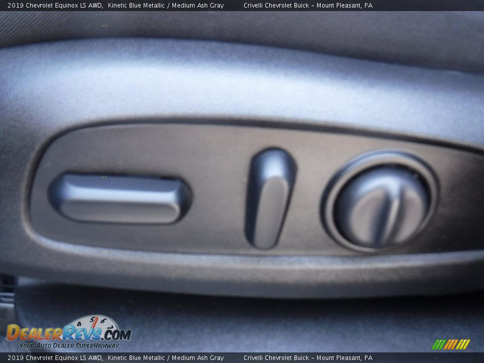 2019 Chevrolet Equinox LS AWD Kinetic Blue Metallic / Medium Ash Gray Photo #14