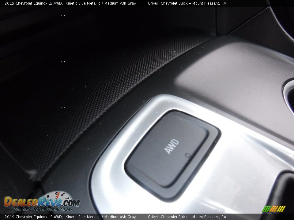 2019 Chevrolet Equinox LS AWD Kinetic Blue Metallic / Medium Ash Gray Photo #17