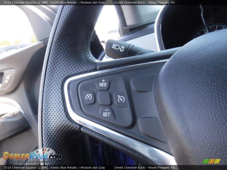 2019 Chevrolet Equinox LS AWD Kinetic Blue Metallic / Medium Ash Gray Photo #22