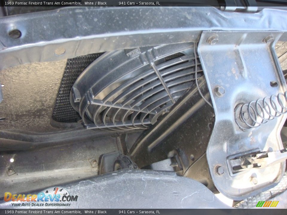 1969 Pontiac Firebird Trans Am Convertible White / Black Photo #29