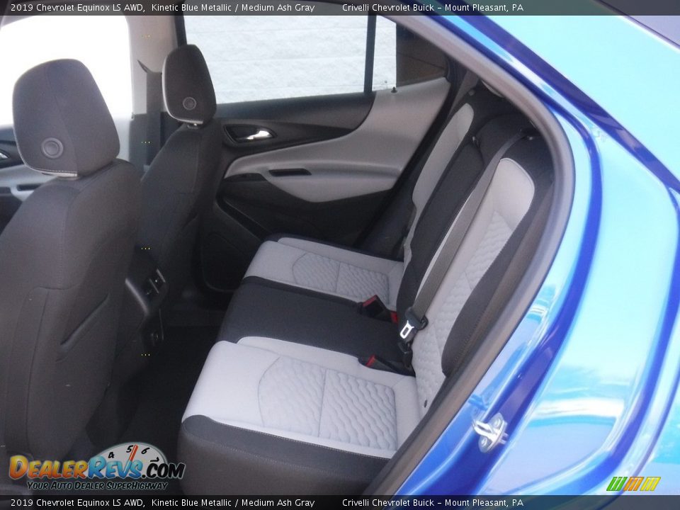 2019 Chevrolet Equinox LS AWD Kinetic Blue Metallic / Medium Ash Gray Photo #24