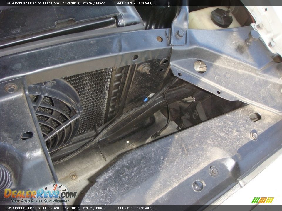 1969 Pontiac Firebird Trans Am Convertible White / Black Photo #30