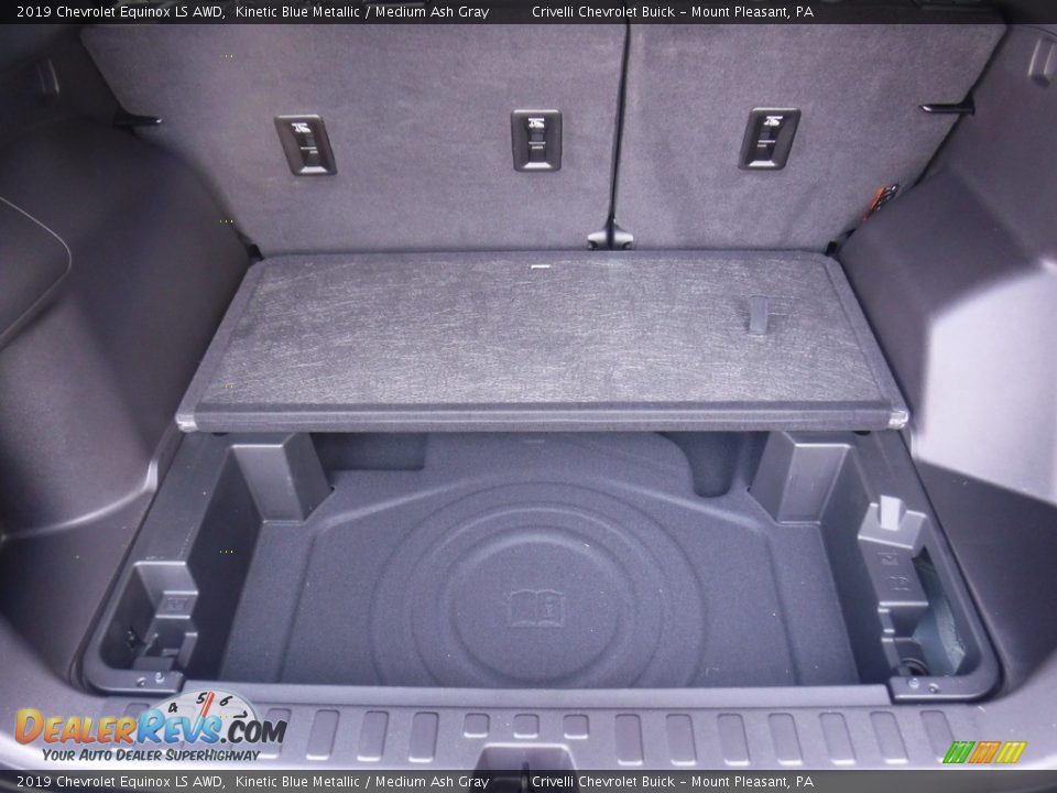 2019 Chevrolet Equinox LS AWD Kinetic Blue Metallic / Medium Ash Gray Photo #26