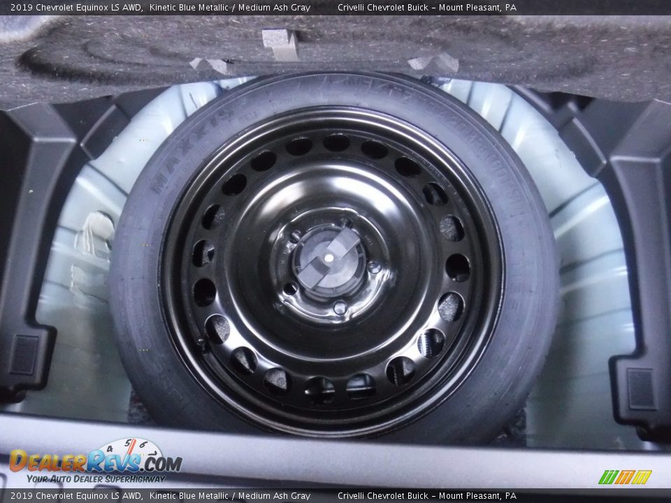 2019 Chevrolet Equinox LS AWD Kinetic Blue Metallic / Medium Ash Gray Photo #27
