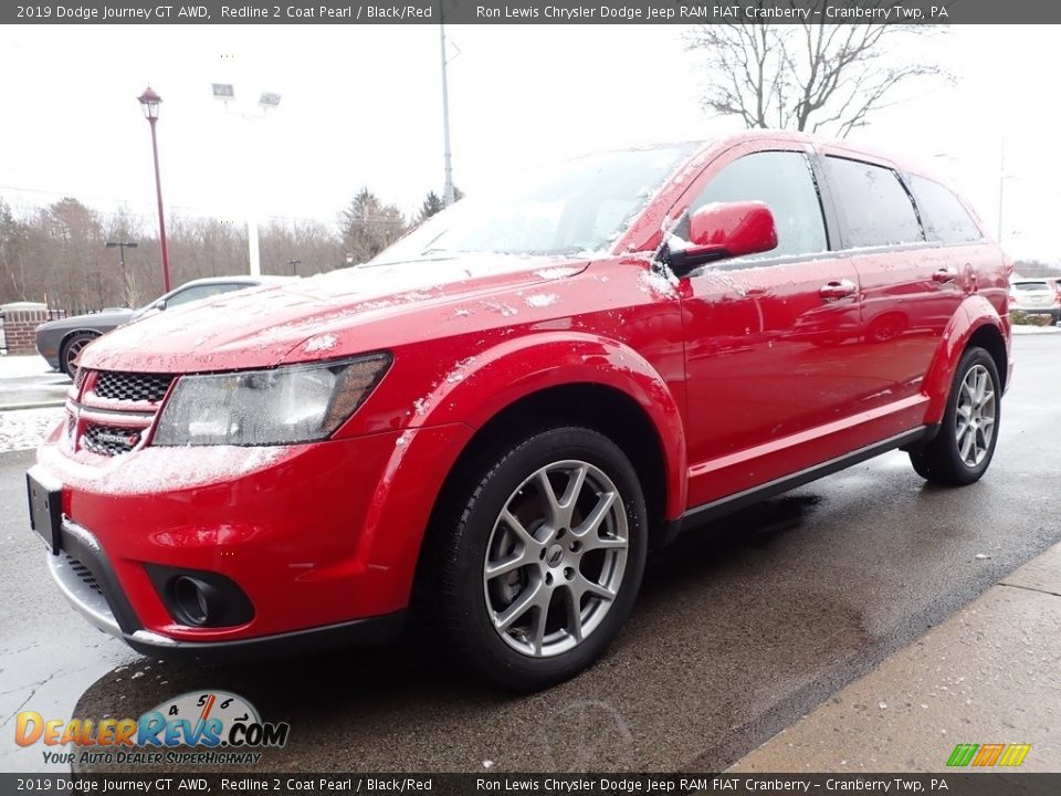 Front 3/4 View of 2019 Dodge Journey GT AWD Photo #4
