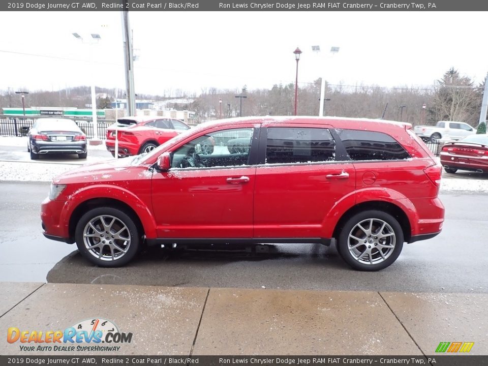 Redline 2 Coat Pearl 2019 Dodge Journey GT AWD Photo #5