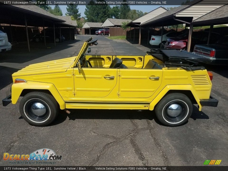 Sunshine Yellow 1973 Volkswagen Thing Type 181 Photo #1