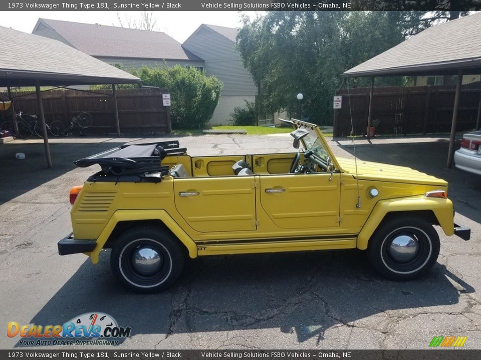 Sunshine Yellow 1973 Volkswagen Thing Type 181 Photo #4