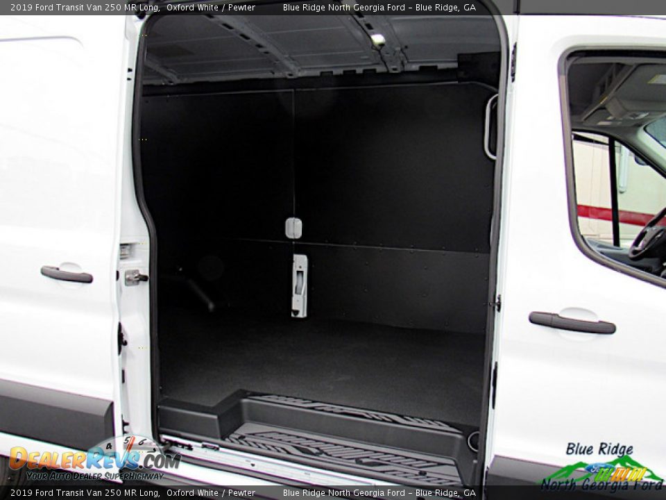 2019 Ford Transit Van 250 MR Long Oxford White / Pewter Photo #12