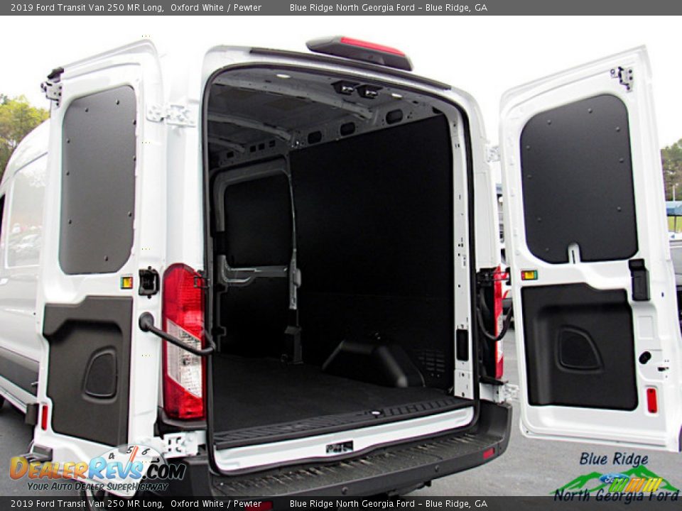 2019 Ford Transit Van 250 MR Long Oxford White / Pewter Photo #13