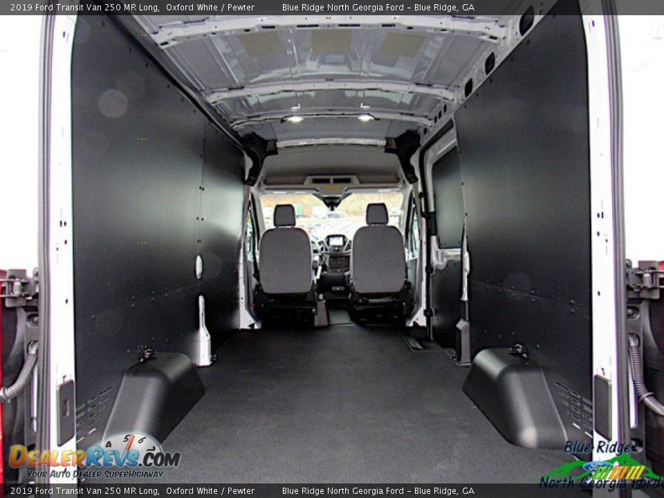 2019 Ford Transit Van 250 MR Long Oxford White / Pewter Photo #14