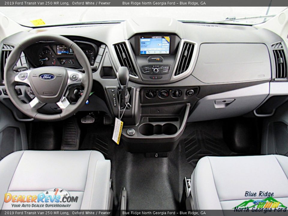 2019 Ford Transit Van 250 MR Long Oxford White / Pewter Photo #16
