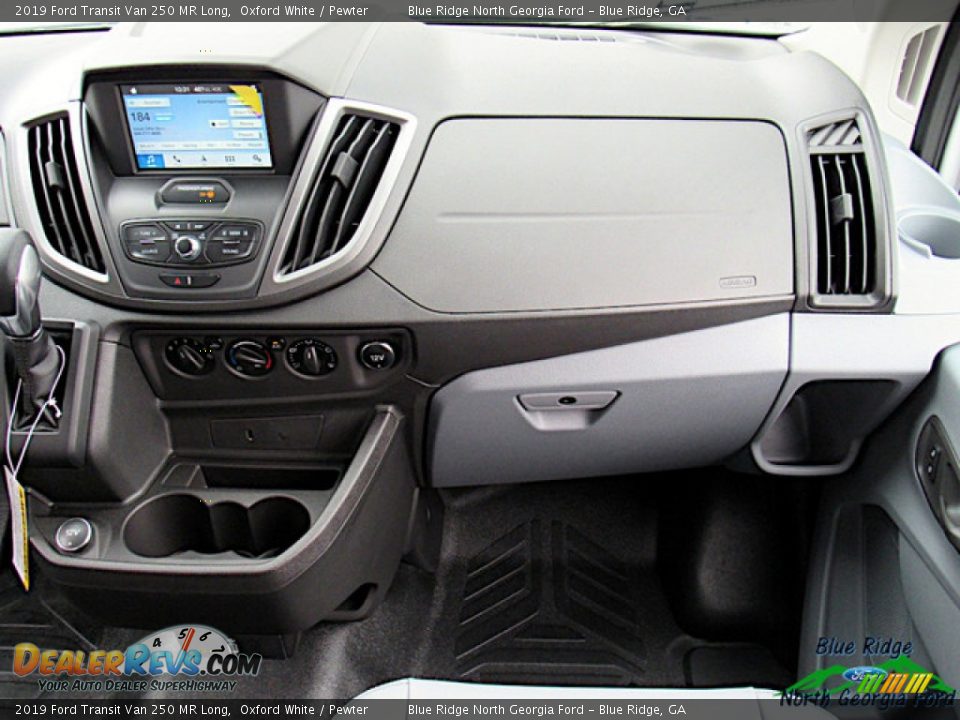 2019 Ford Transit Van 250 MR Long Oxford White / Pewter Photo #17