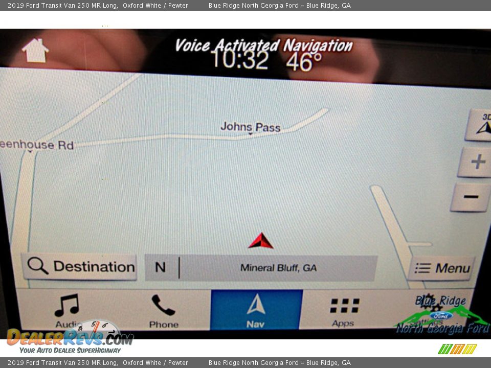 2019 Ford Transit Van 250 MR Long Oxford White / Pewter Photo #22