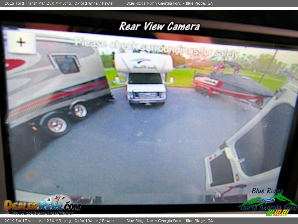 2019 Ford Transit Van 250 MR Long Oxford White / Pewter Photo #23