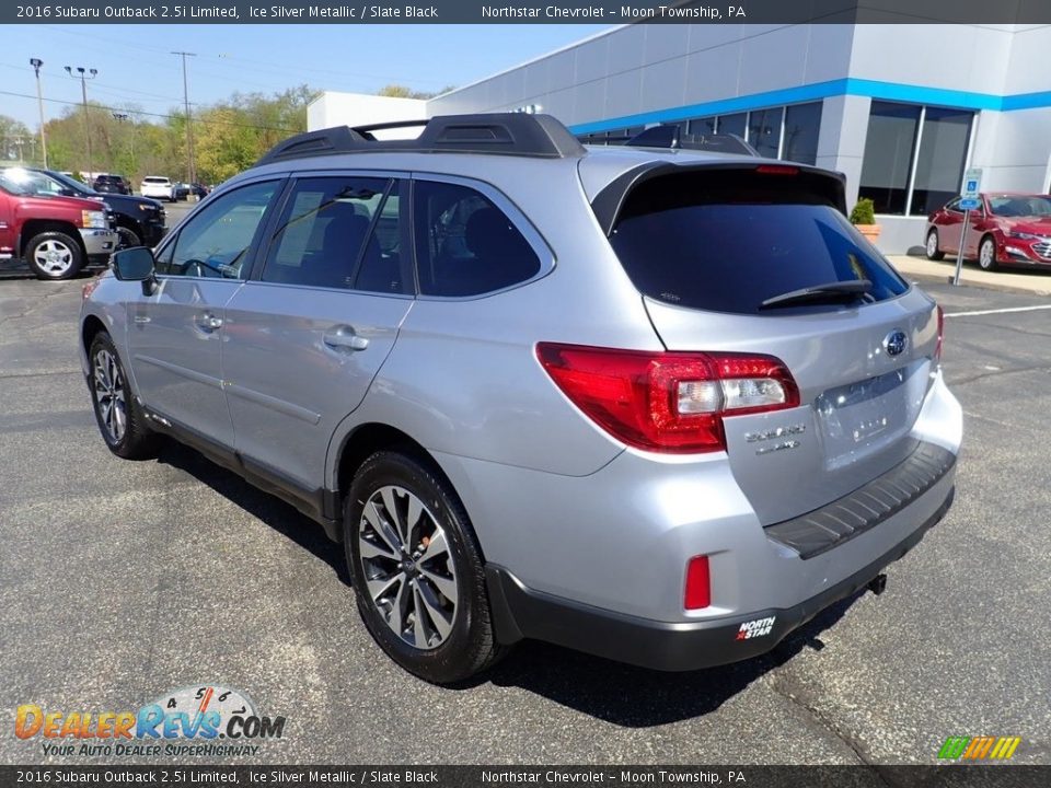 2016 Subaru Outback 2.5i Limited Ice Silver Metallic / Slate Black Photo #4