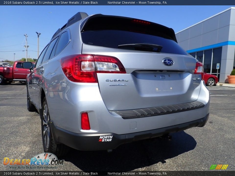 2016 Subaru Outback 2.5i Limited Ice Silver Metallic / Slate Black Photo #5