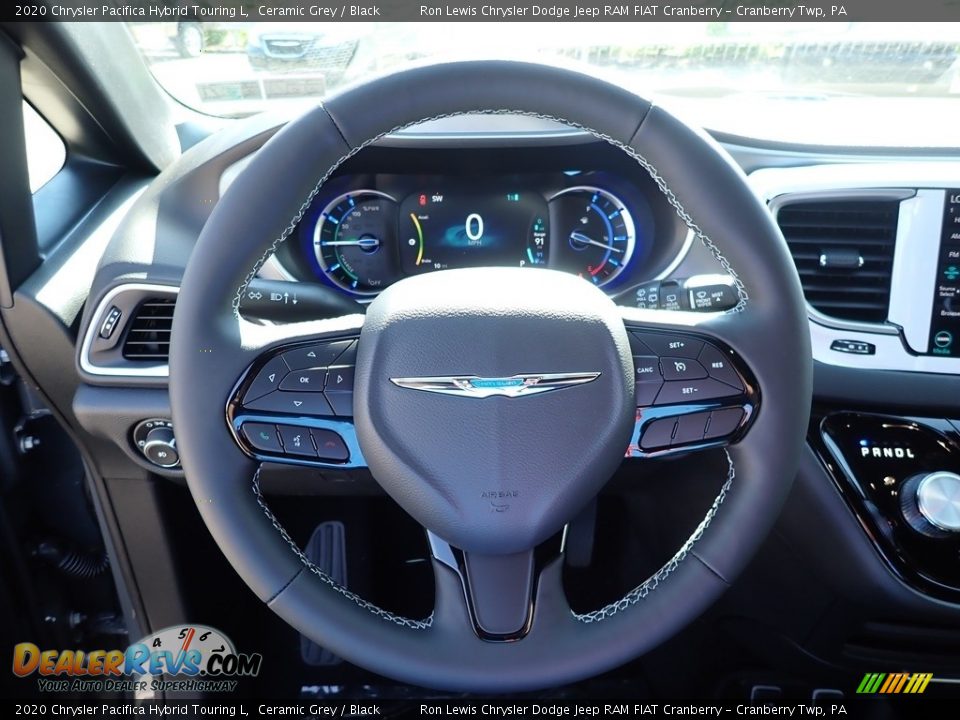 2020 Chrysler Pacifica Hybrid Touring L Ceramic Grey / Black Photo #17