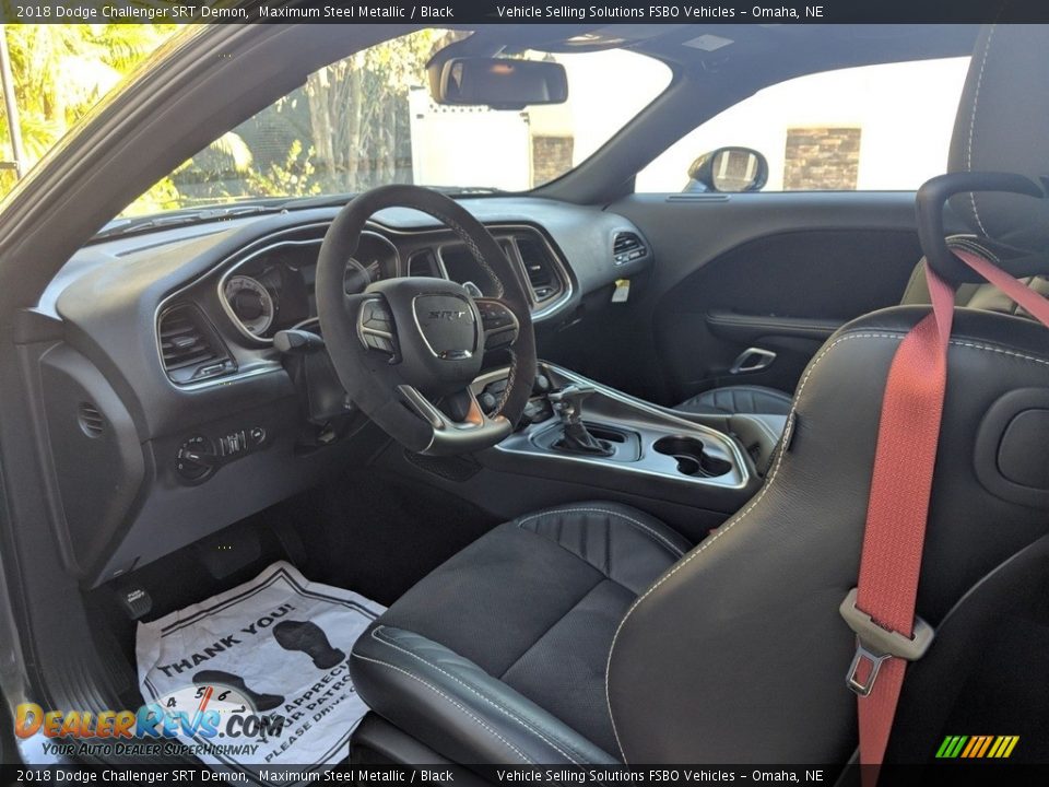 Front Seat of 2018 Dodge Challenger SRT Demon Photo #5