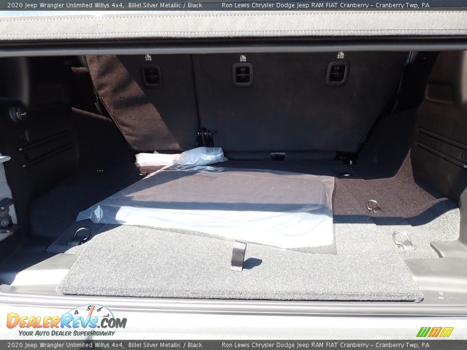 2020 Jeep Wrangler Unlimited Willys 4x4 Billet Silver Metallic / Black Photo #7
